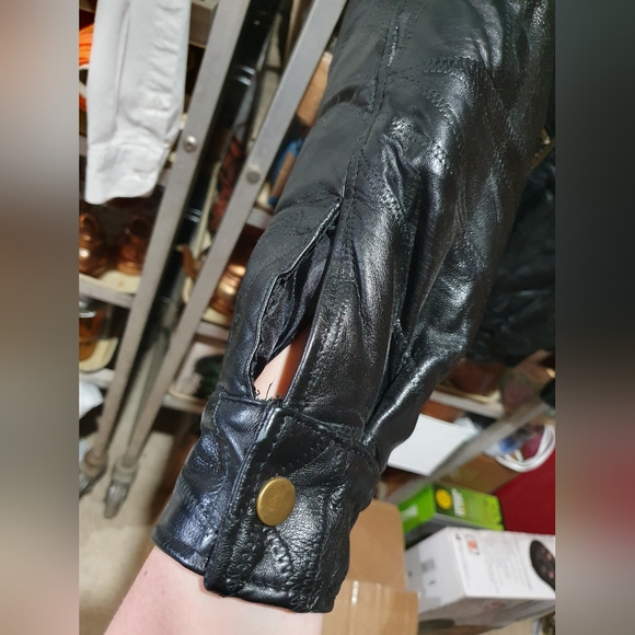 Vintage geniune leather jacket Pacific Flyer - Picture 4 of 15